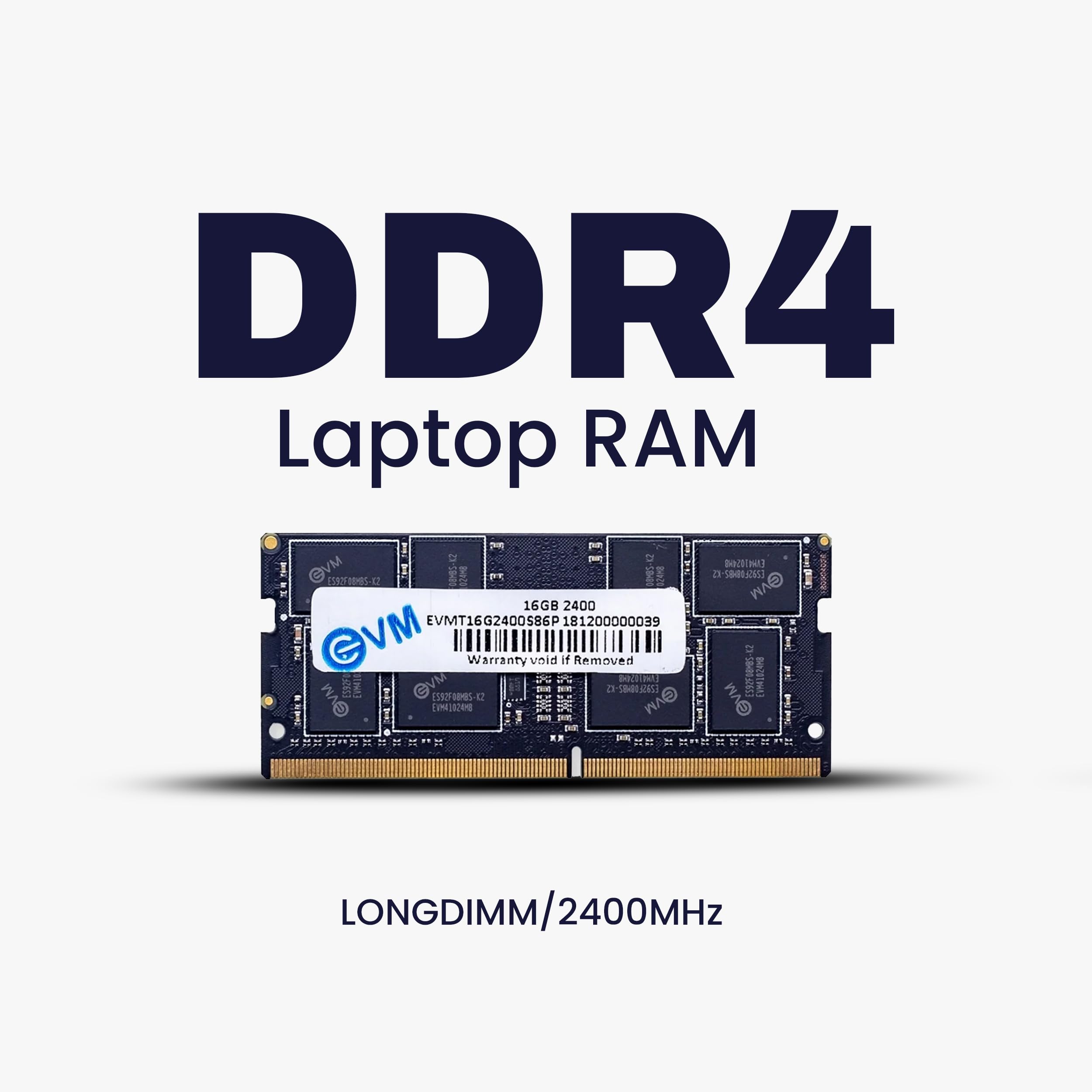 EVM 16GB DDR4 Laptop RAM 2400MHz So-DIMM